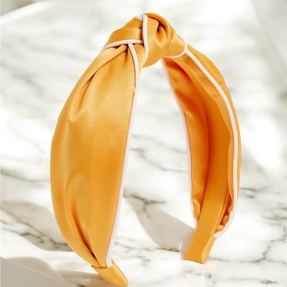 🆕J. Crew Orange Hair Accessory with Knotted Design - Picture 1 of 11